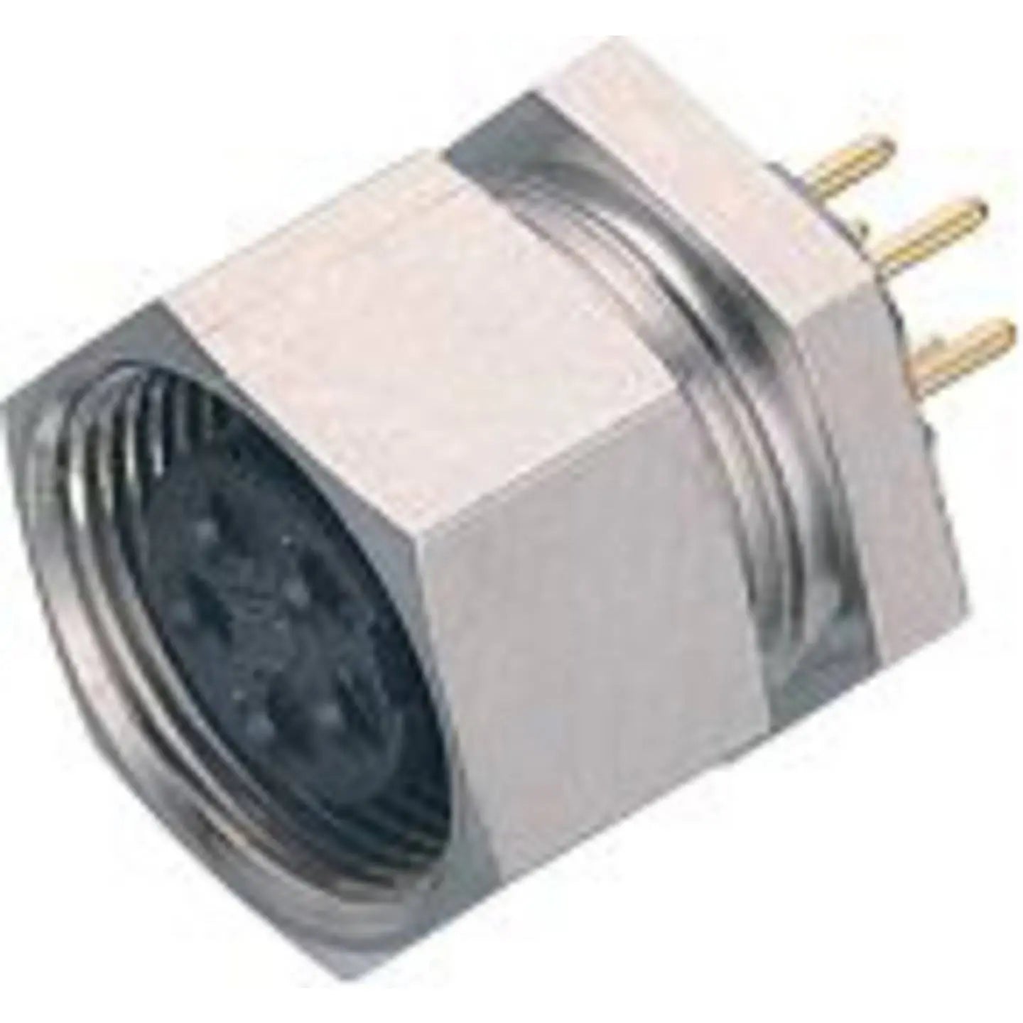 B-Ware Binder Flanschdose Rundsteckverbinder Buchse Serie 711 4polig 2 Stück - 2050010628266