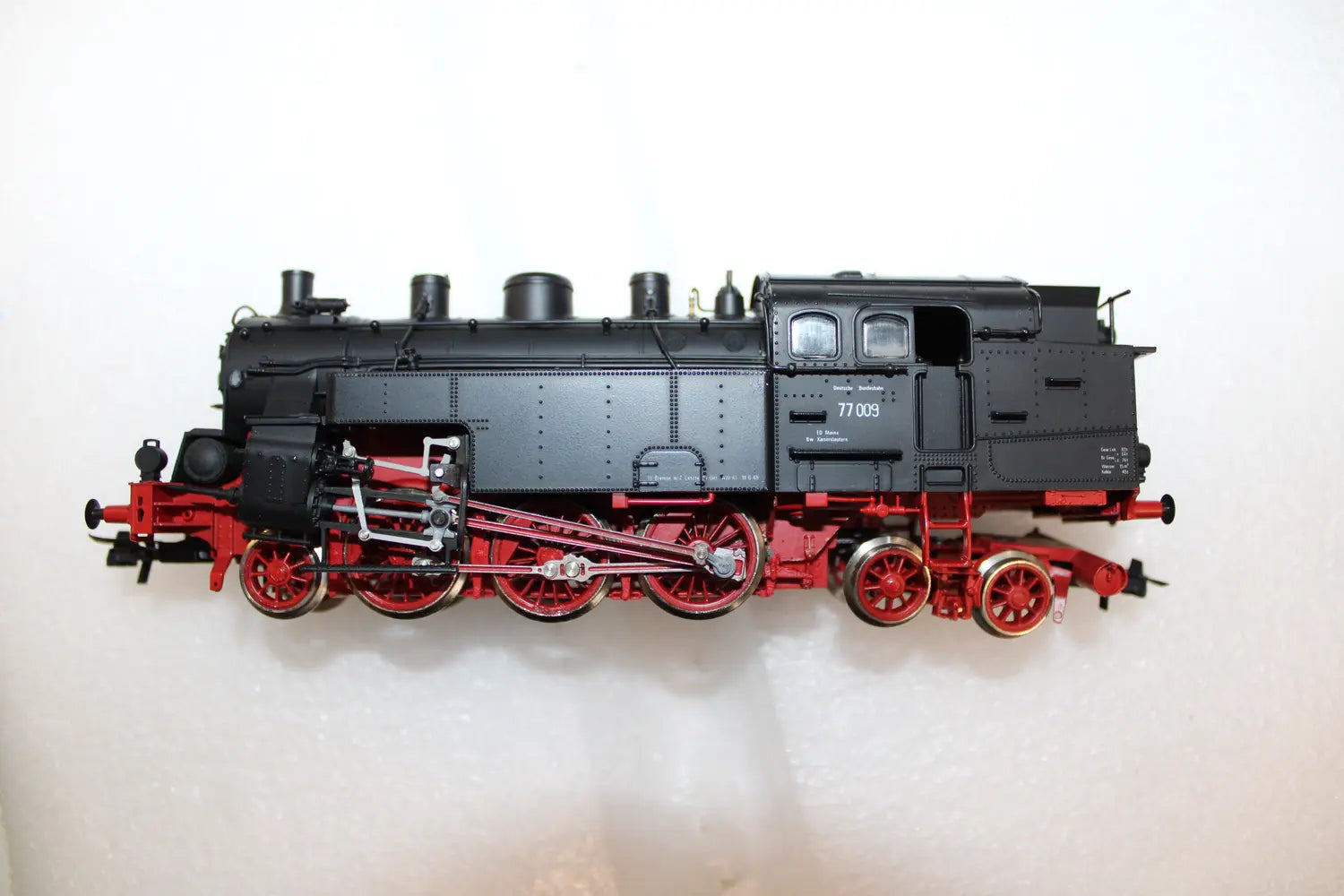 B-Ware Rivarossi 1372 H0 Dc Dampflok Br 77 Db Evp Modellbauzug Lokomotive Siehe Text - 1