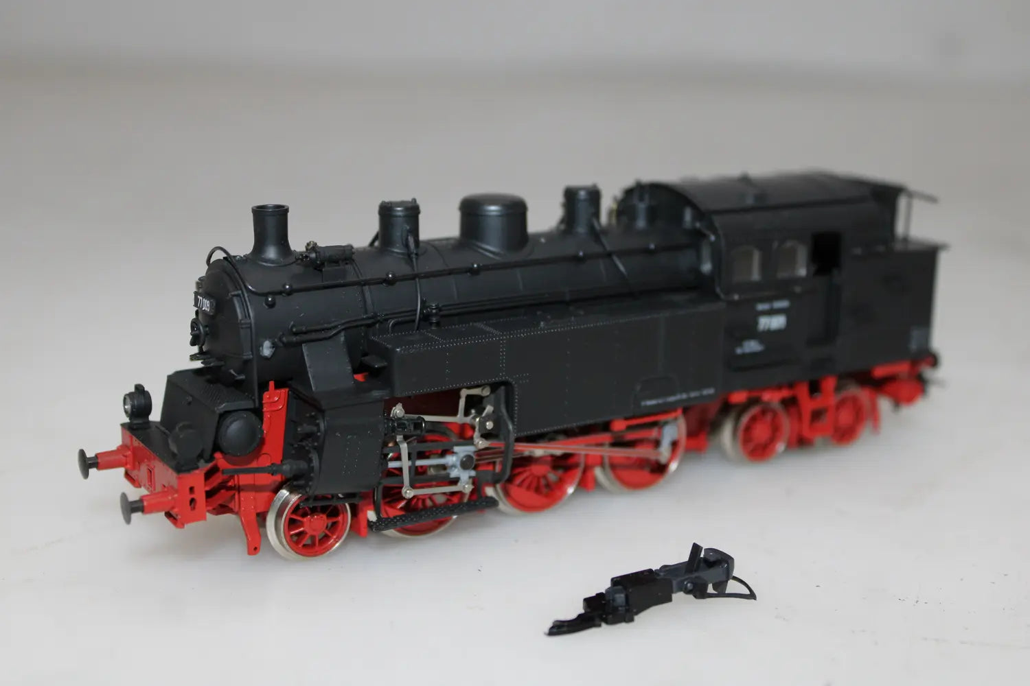 B-Ware Rivarossi 1372 H0 Dc Dampflok Br 77 Db Evp Modellbauzug Lokomotive Siehe Text - 1
