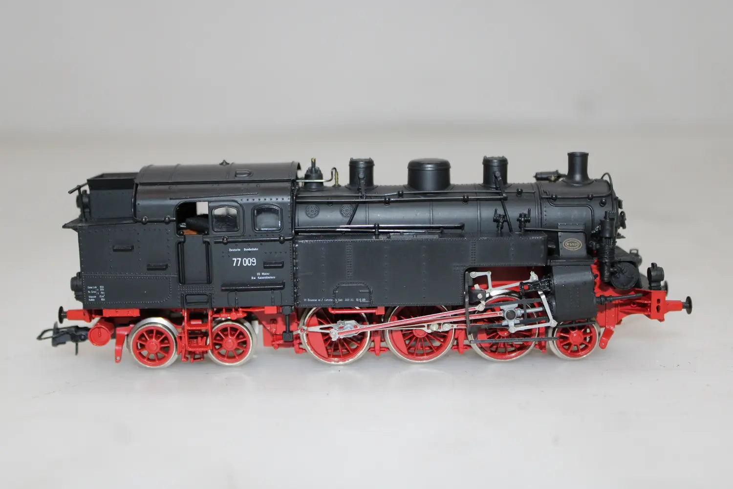 B-Ware Rivarossi 1372 H0 Dc Dampflok Br 77 Db Evp Modellbauzug Lokomotive Siehe Text - 1