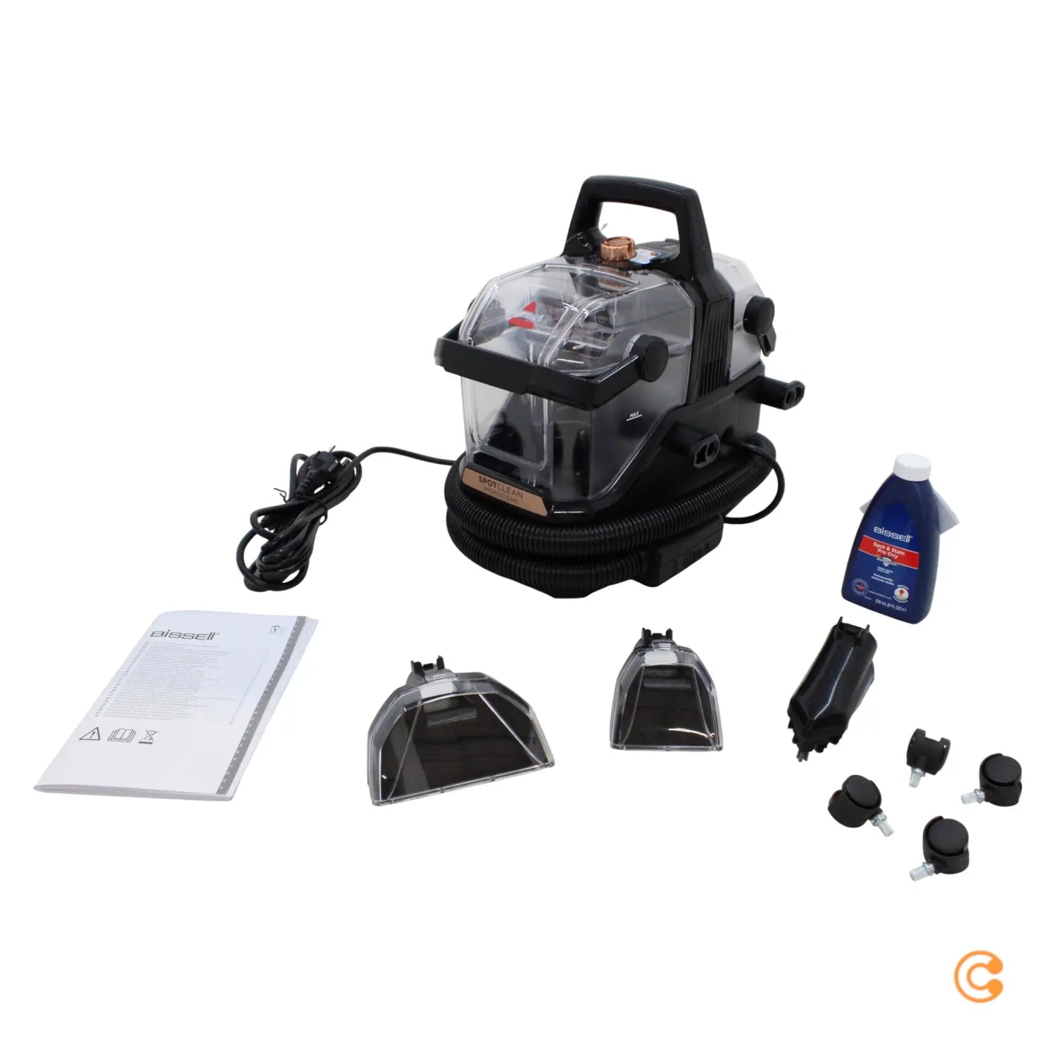 C-Ware Bissell Dampfreiniger Waschsauger 3700 N Spot Clean Hydro Steam Pro Siehe Text/Foto - 11120272130