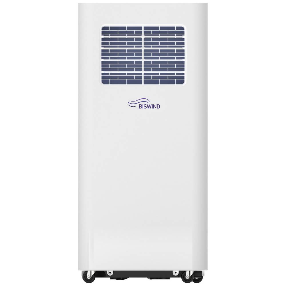 BISWIND Monoblock-Klimagerät mobile Klimaanlage EEK: A 2.6 kW 80 m³ Weiß105 - 9005151001273