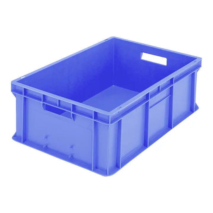 B-Ware Bito Eurostapelbehälter Kiste Behälter Aufbewahrungsbox Blau 3 Stück - 4250692913553