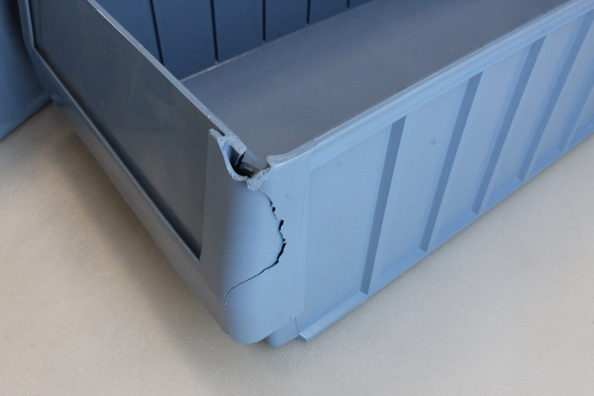 BITO Regalkasten Lagerbox Behälter lebensmittelgeeignet Ettiket SIEHE TEXT/FOTO - 4250692914710