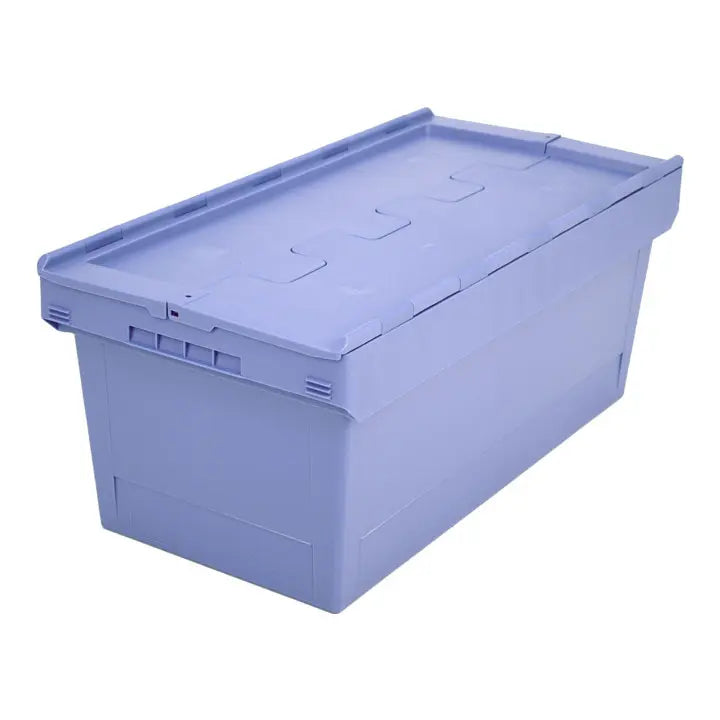 B-Ware Bito Mehrwegbehälter Transportkasten Lagerbehälter Kommissionierbox Taubenblau - 4250692915793