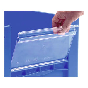 B-Ware Bito Sichtscheibe Staubschutz Es8642 Eurostapelbehälter Xl Transparent 10 Stück