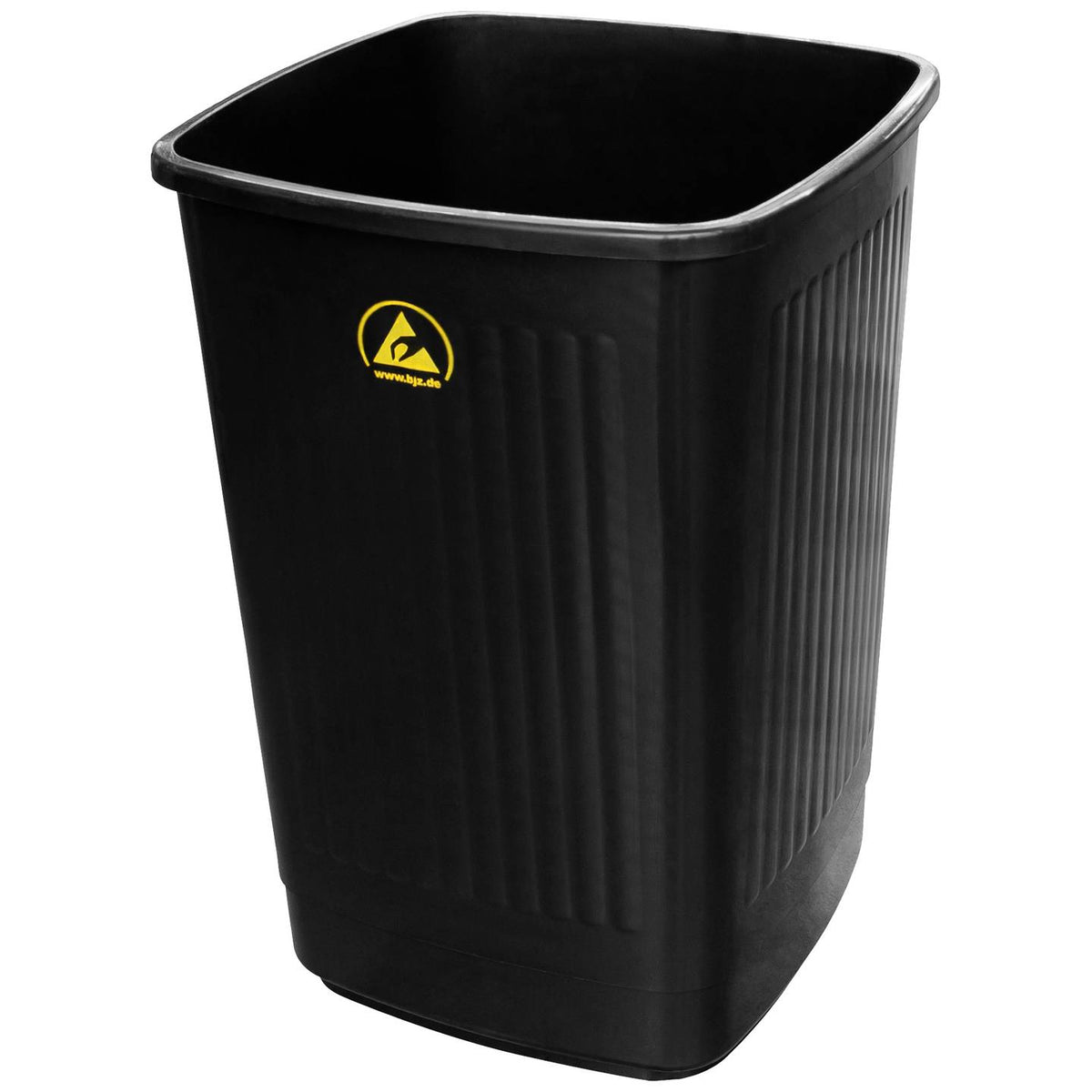BJZ A-34058 ESD Papierkorb Abfallbehälter Mülleimer 50l Kunststoff Schwarz 1 St - 4057989340586