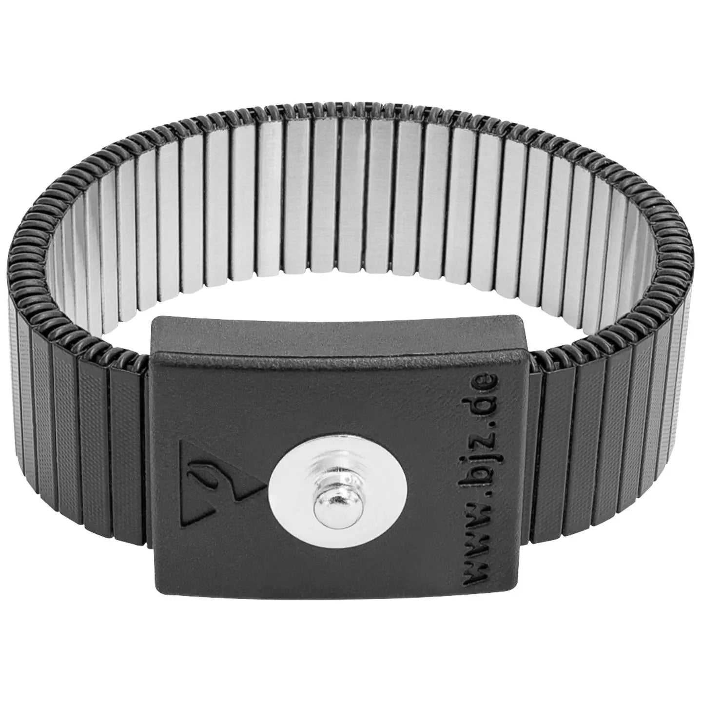 B-Ware Bjz Armband Esd Band Metallarmband Edelstahl Schwarz A 64106 Reinraumtauglich - 4057989641065