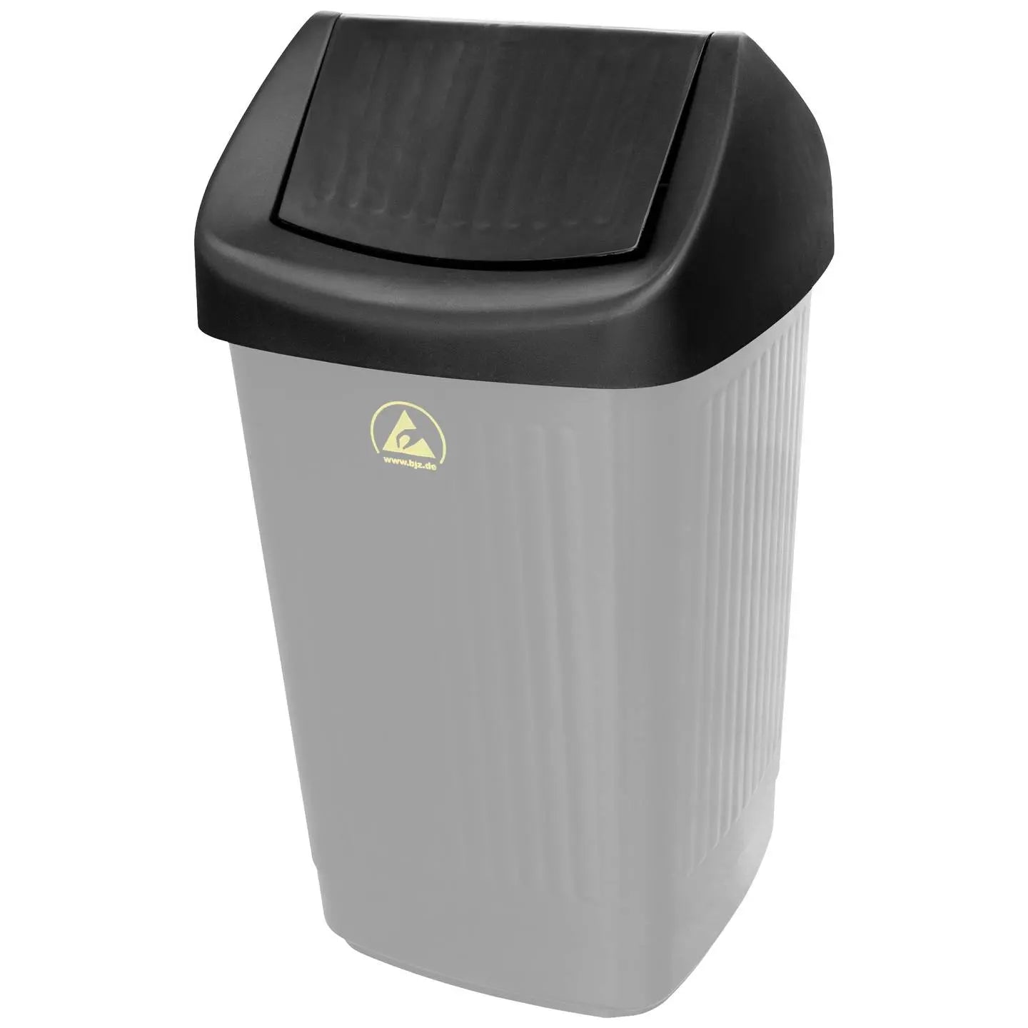 B-Ware Bjz Schwingdeckel Deckel Kunststoff Schwarz Esd 365 X 174 X 365 Mm 9 Stück - 4057989069814