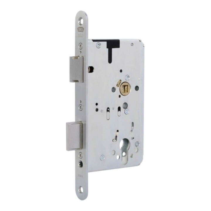 B-Ware Bks Panikschloss Einsteckschloss Notausgang Panikfunktion E Edelstahl 72mm Links - 4015540873522