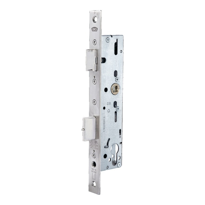 B-Ware Bks Panikschloss Notausgangstürschloss Panikfunktion B Edelstahl U Stulp 92mm 9mm - 4015540743085