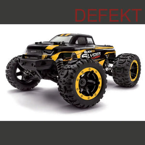 D-Ware Blackzon Rc Modellauto Monstertruck Auto Gelb Brushless Elektro 4 Wd Defektware