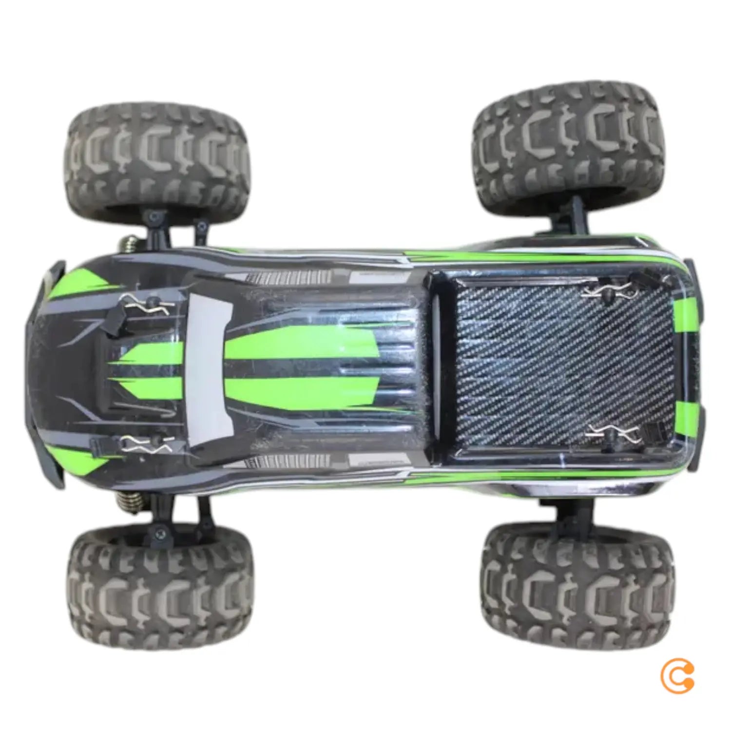 C-Ware Blackzon Slyder Mt 1/16 Grün Brushed 1:16 Rc Monstertruck 4 Wd Siehe Text/Foto - 5700135401004