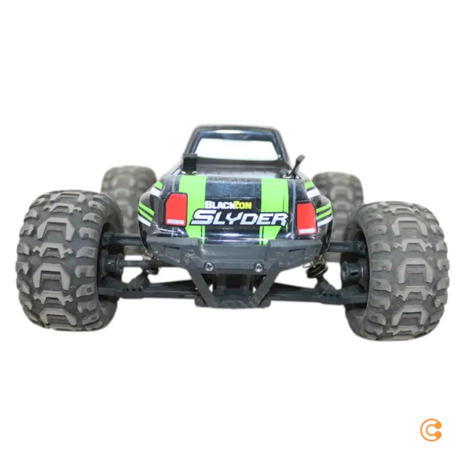 C-Ware Blackzon Slyder Mt 1/16 Grün Brushed 1:16 Rc Monstertruck 4 Wd Siehe Text/Foto - 5700135401004