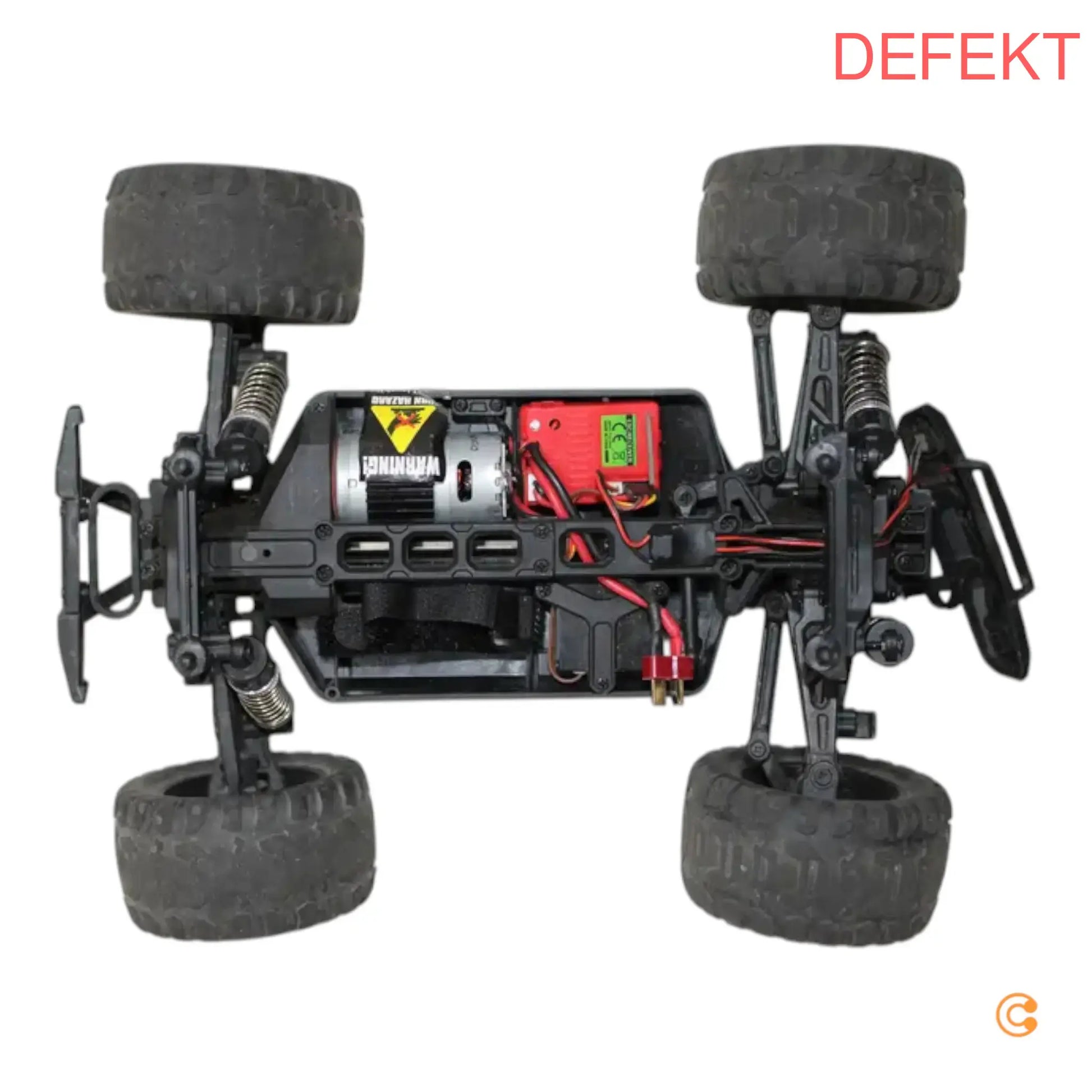 Blackzon Slyder Mt 1/16 Gold Brushed 1:16 Rc Modellauto Elektro Monstertruck 4 Wd D-Ware - 5700135401011