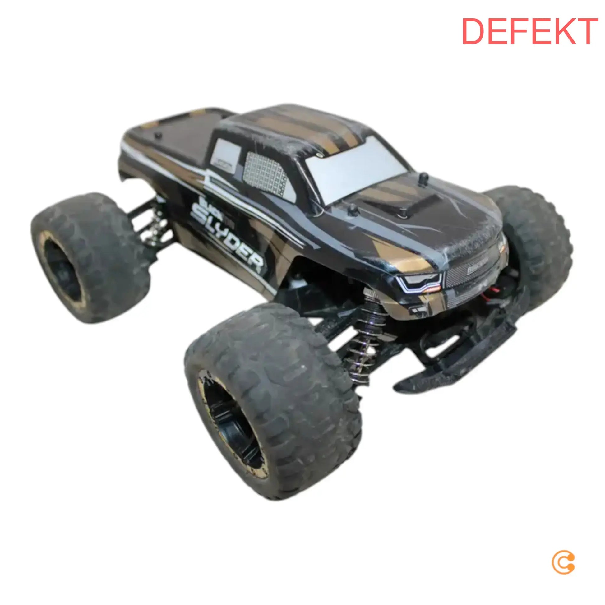 Blackzon Slyder Mt 1/16 Gold Brushed 1:16 Rc Modellauto Elektro Monstertruck 4 Wd D-Ware - 5700135401011