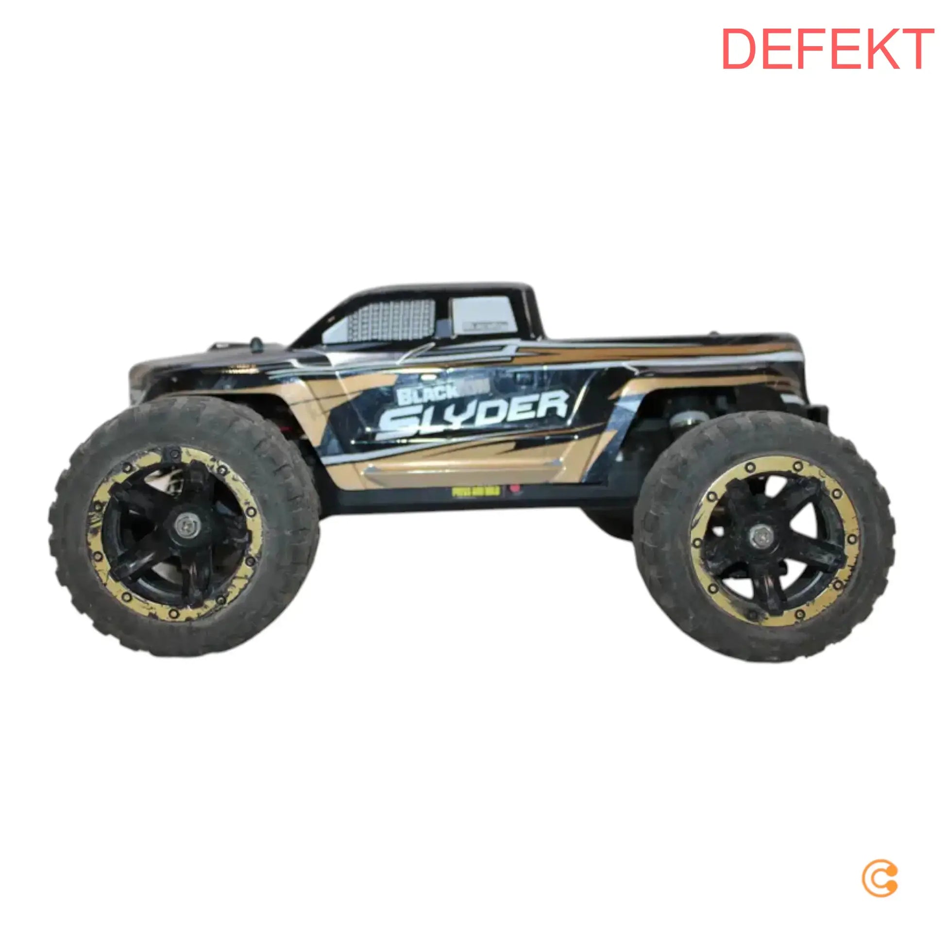 Blackzon Slyder Mt 1/16 Gold Brushed 1:16 Rc Modellauto Elektro Monstertruck 4 Wd D-Ware - 5700135401011