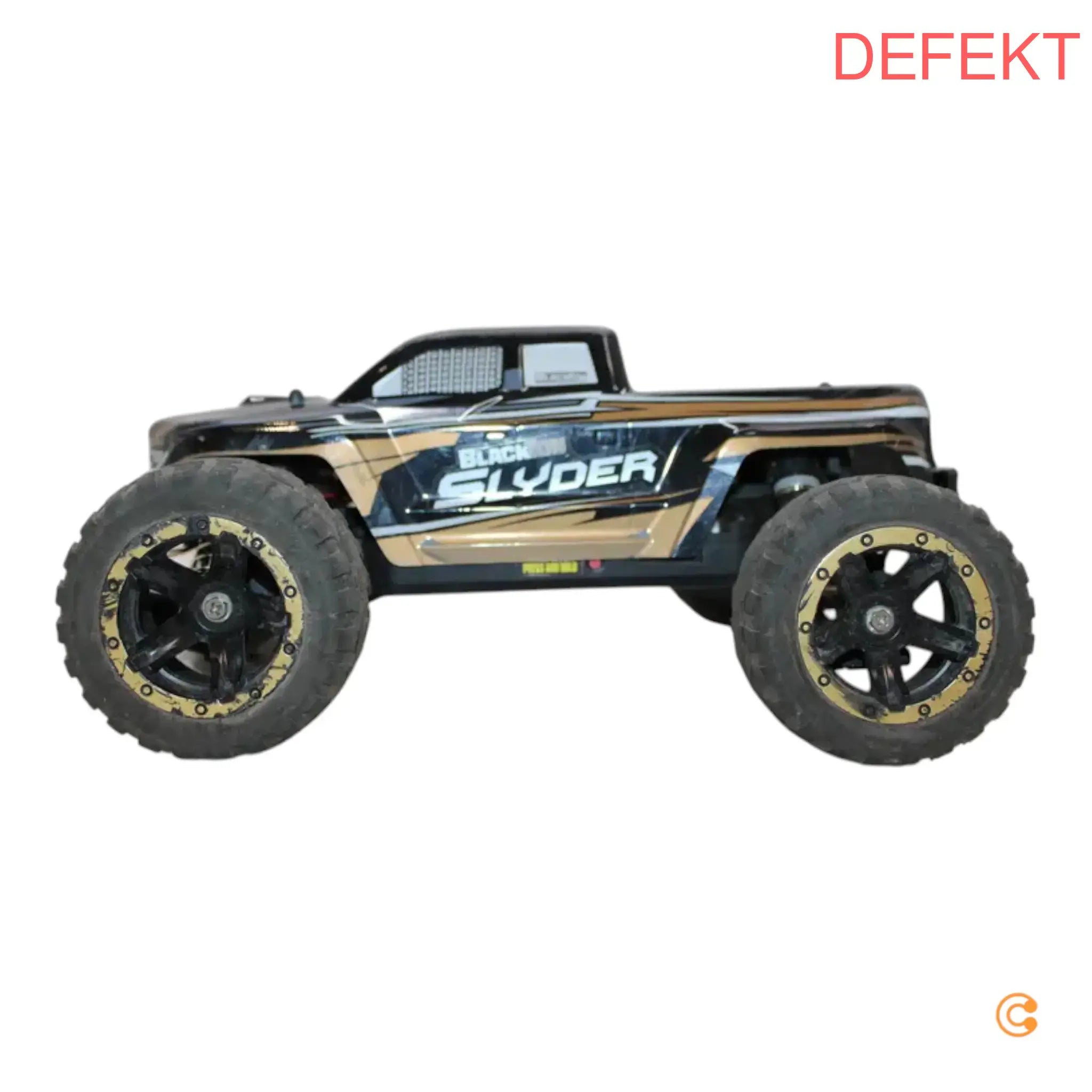 Blackzon Slyder Mt 1/16 Gold Brushed 1:16 Rc Modellauto Elektro Monstertruck 4 Wd D-Ware - 5700135401011