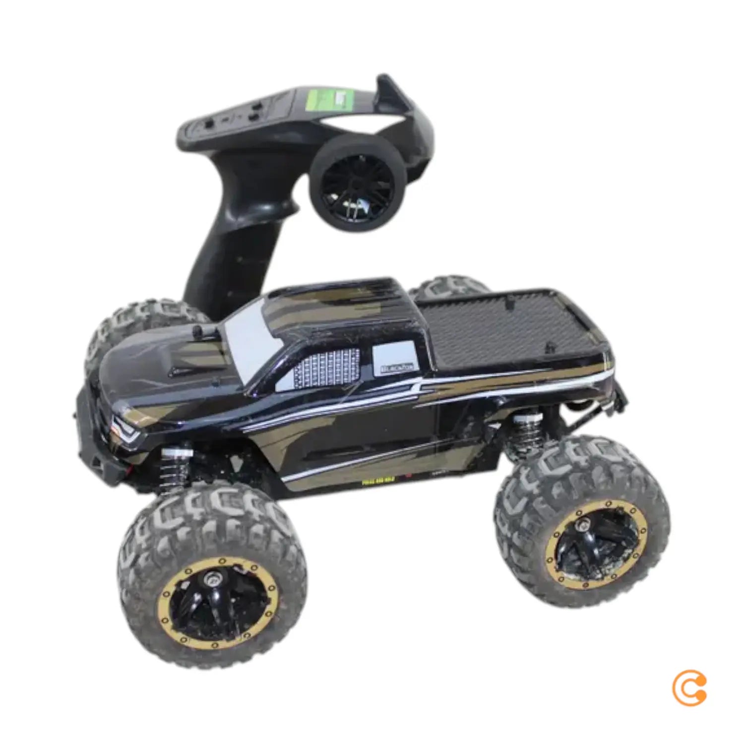 B-Ware Blackzon Slyder Mt 1/16 Gold Brushed 1:16 Rc Monstertruck 4 Wd Siehe Text/Foto - 5700135401011