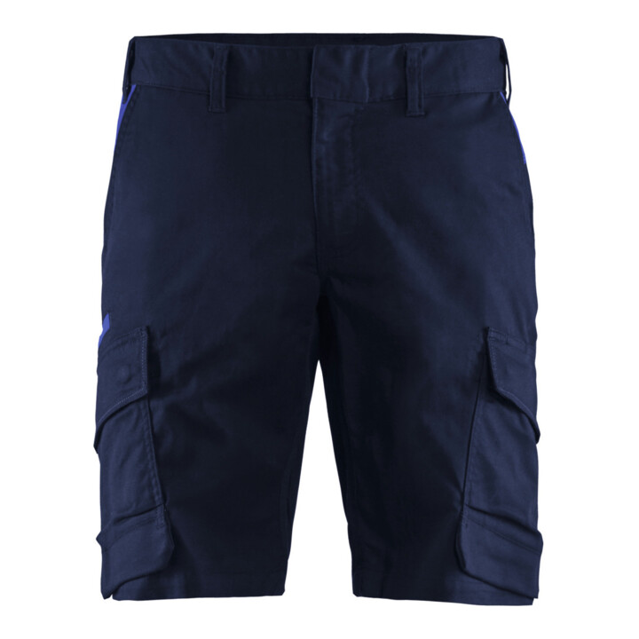 B-Ware Blakläder Shorts Hose Arbeitshose Stretch Marineblau Kornblau Größe 56 - 7330509758144