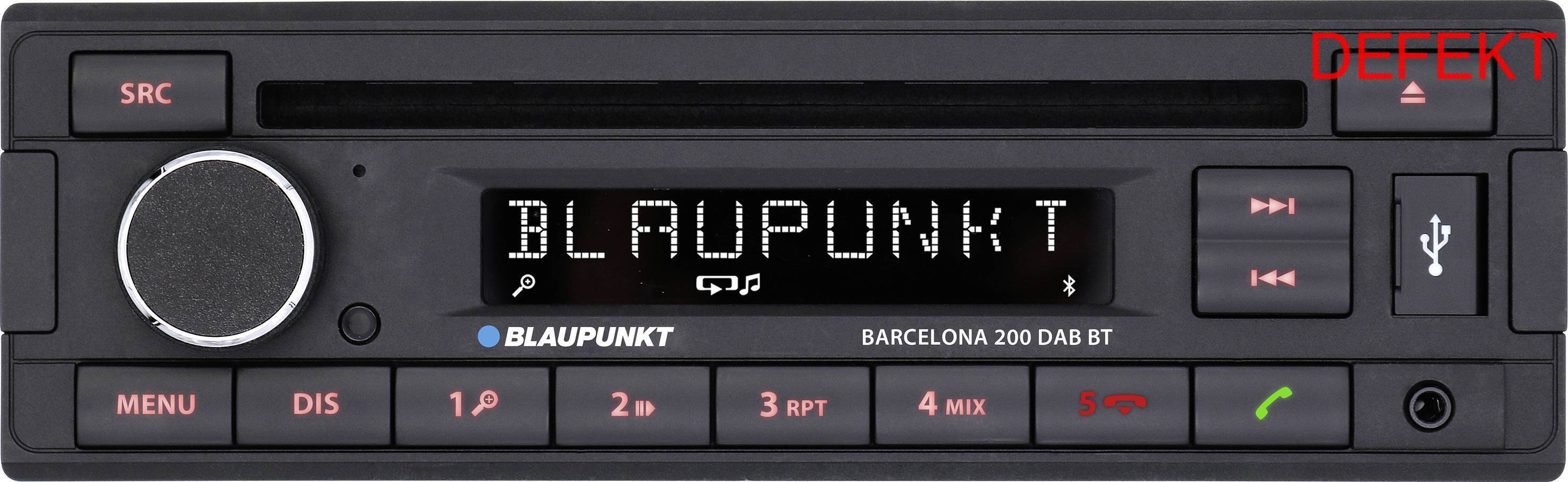 D-Ware Blaupunkt Barcelona 200 Dab Bt Autoradio Freisprecheinrichtung Dab+ Defektware - 4260499852375