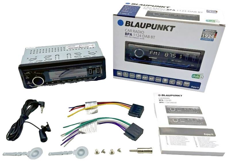 B-Ware Blaupunkt Bpa 1124 Dab Bt Autoradio Bluetooth Freisprecheinrichtung Dab Tuner  - 4260499853587