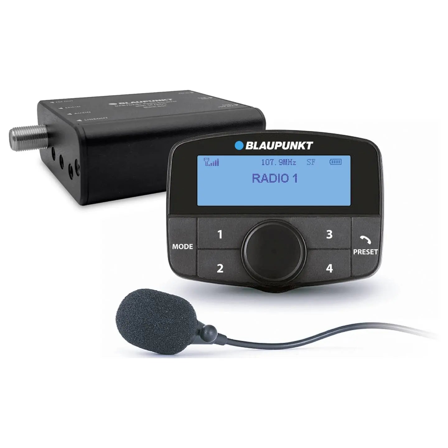 B-Ware Blaupunkt Dab+ Empfänger 550 Radio Adapter Freisprecheinrichtung Fernbedienung - 4260499853440