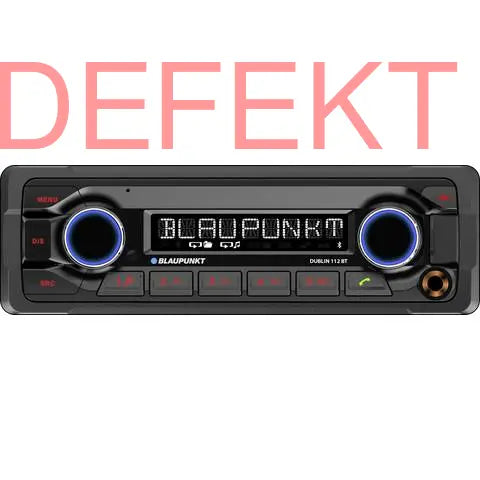 D-Ware Blaupunkt Dublin 112 Bt Autoradio Mit Bluetooth Freisprechanlage Usb Defektware - 4260499851460