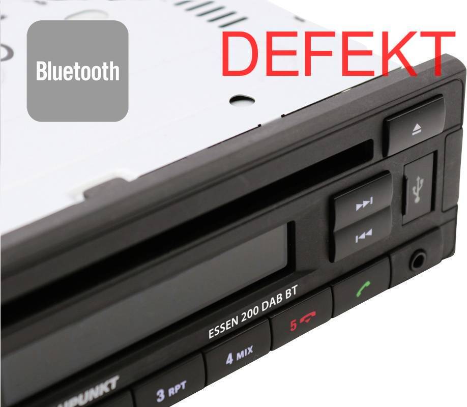 D-Ware Blaupunkt Essen 200 Dab Bt Autoradio Radio Multimedia Bluetooth Dab+ Defektware - 4260499852368