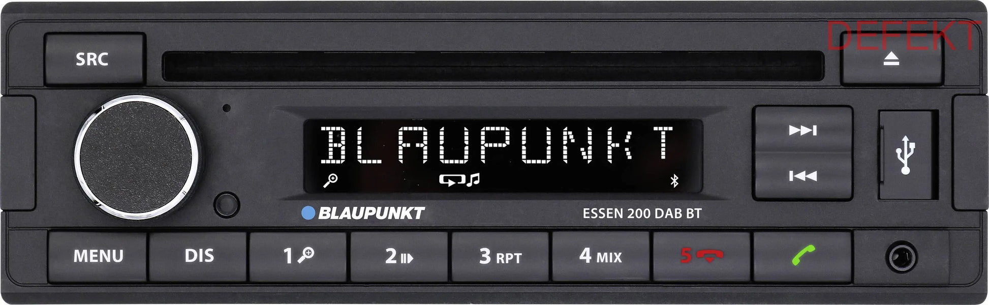 D-Ware Blaupunkt Essen 200 Dab Bt Autoradio Radio Multimedia Bluetooth Defektware772 - 4260499852368