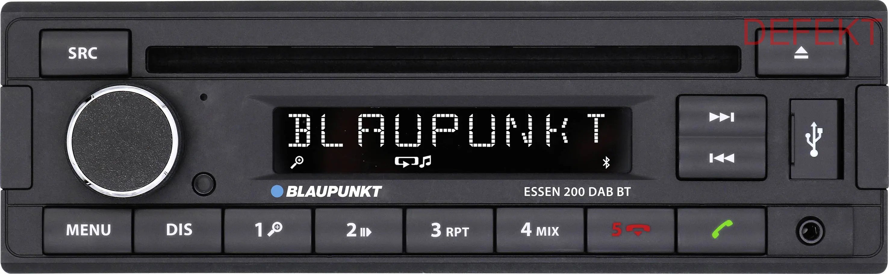 D-Ware Blaupunkt Essen 200 Dab Bt Autoradio Radio Multimedia Bluetooth Defektware772 - 4260499852368