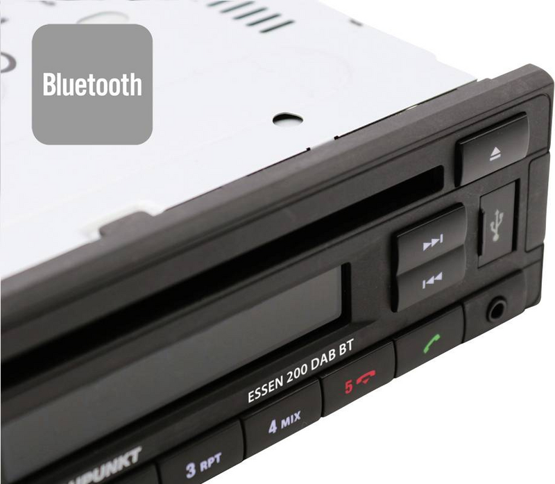 B-Ware Blaupunkt Essen 200 Dab Bt Autoradio Radio Multimedia Bluetooth Dab+ Tuner Auto