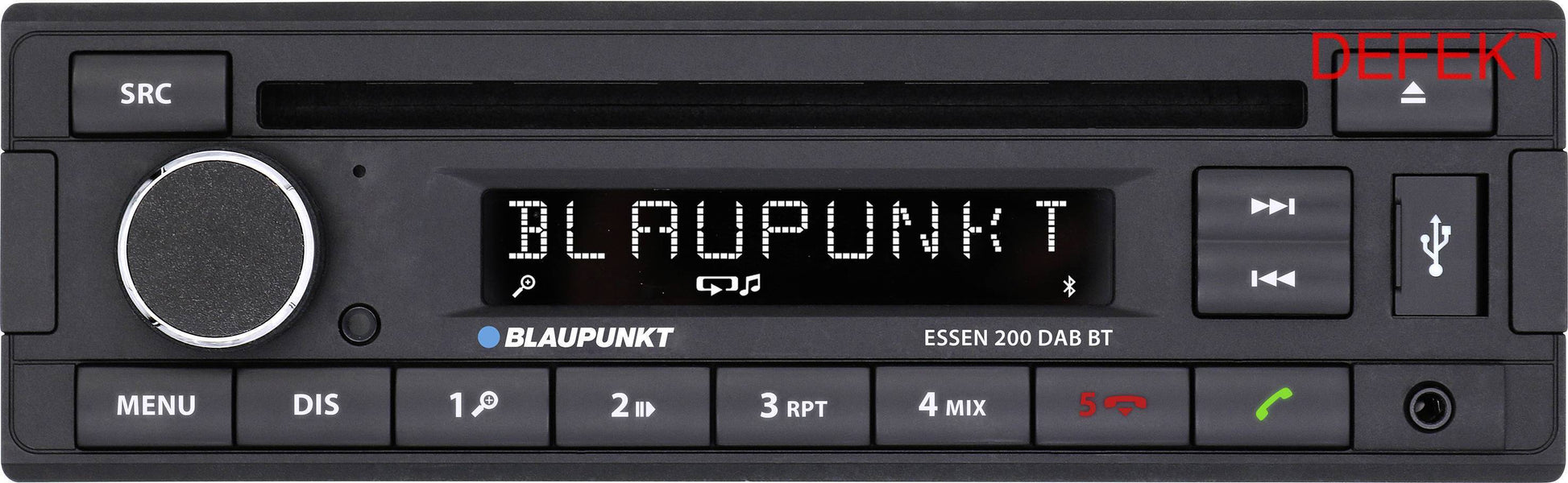 D-Ware Blaupunkt Essen 200 Dab Bt Autoradio Radio Multimedia Bluetooth Dab+ Defektware - 4260499852368
