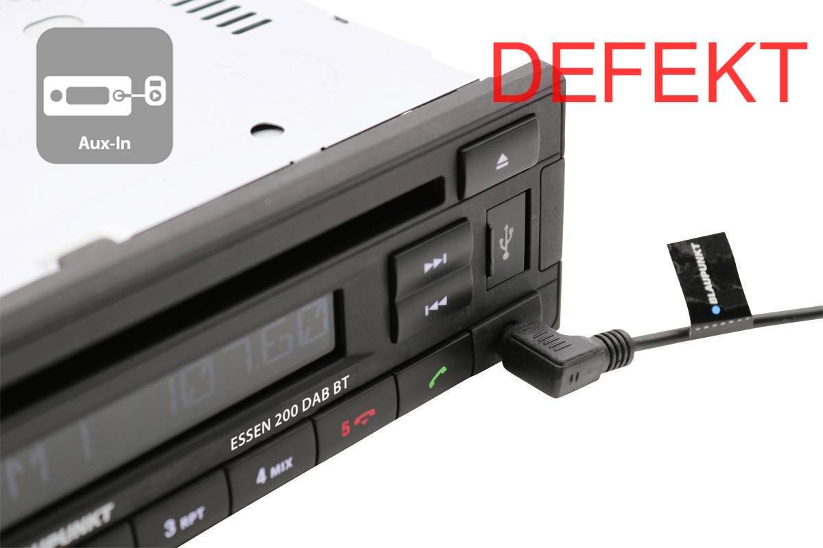 D-Ware Blaupunkt Essen 200 Dab Bt Autoradio Radio Multimedia Bluetooth Dab+ Defektware - 4260499852368