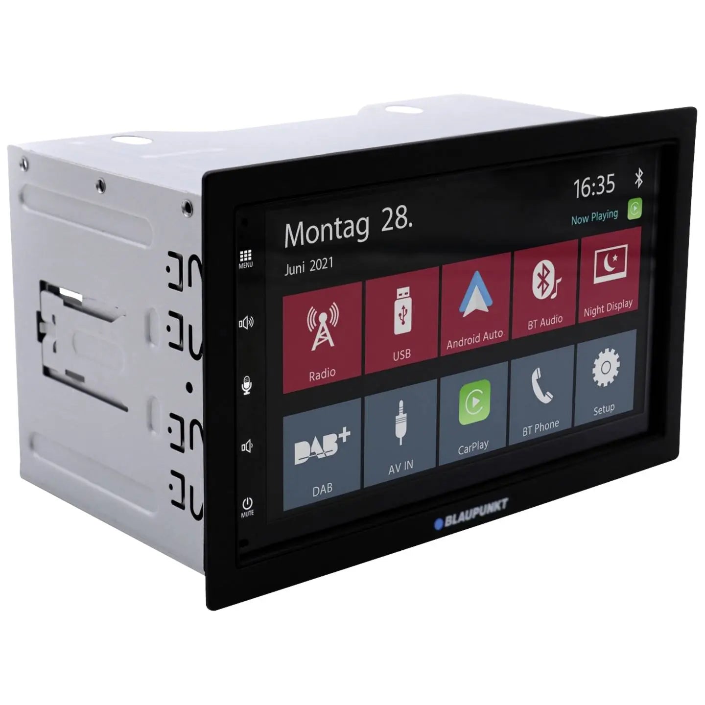 B-Ware Blaupunkt Mannheim 600 Dab Bt Moniceiver Autoradio Empfänger Bluetooth Blau - 4260499852269