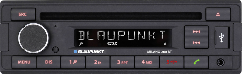 B-Ware Blaupunkt Milano 200 Bt Autoradio Bluetoothfreisprecheinrichtung Siehe Text/Foto - 4260499852351