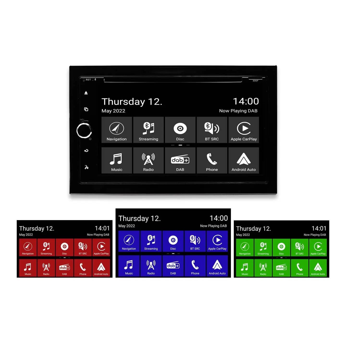 B-Ware Blaupunkt Moniceiver Autoradio Radio Hannover 700 Dab Nav Car Schwarz Bluetooth - 4260499852610