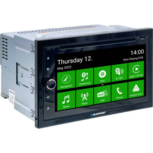 B-Ware Blaupunkt Moniceiver Autoradio Radio Hannover 700 Dab Nav Car Schwarz Bluetooth