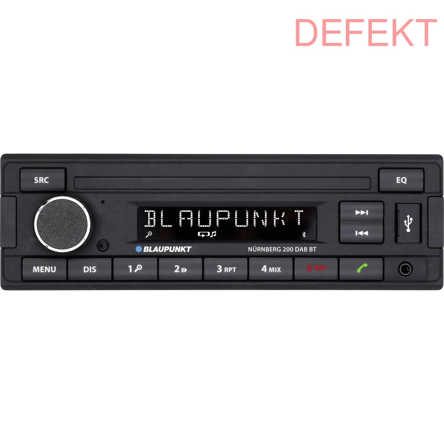 D-Ware Blaupunkt Nürnberg 200 Dab Bt Autoradio Bluetooth Fse Dab+ T Defektware - 4260499852337