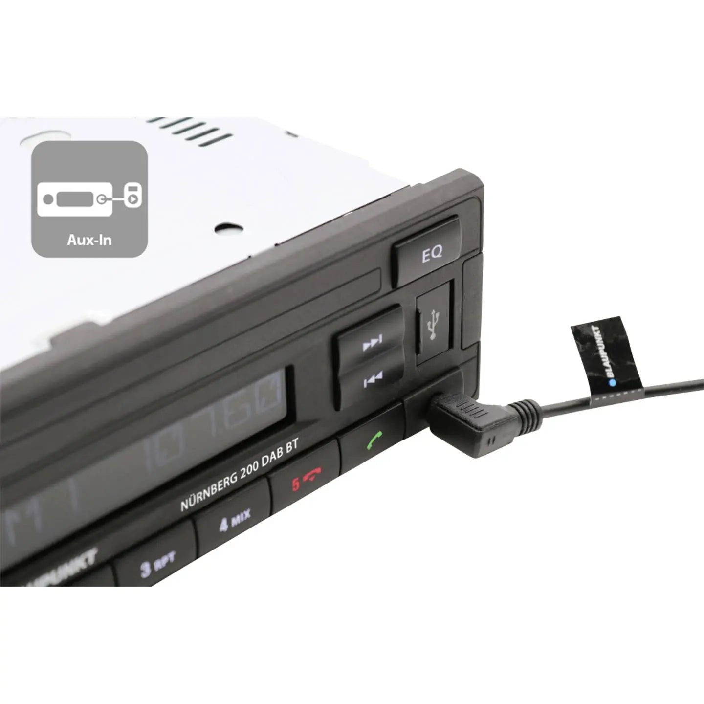 D-Ware Blaupunkt Nürnberg 200 Dab Bt Autoradio Bluetooth Fse Dab+ T Defektware - 4260499852337
