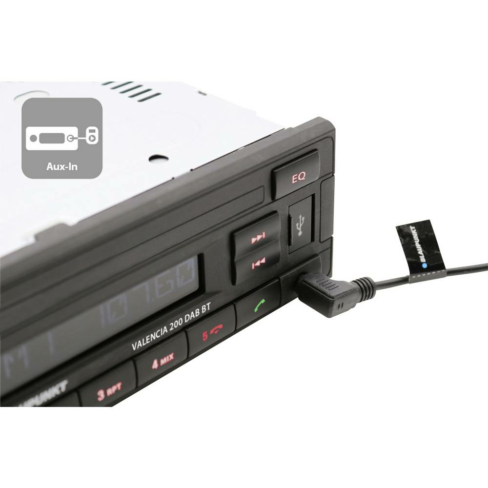 B-Ware Blaupunkt Valencia 200 Dab Bt Bluetooth Autoradio Freisprechanlage Handy  - 4260499852344