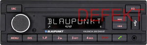 D-Ware Blaupunkt Valencia 200 Dab Bt Bluetooth Autoradio Freisprechanlage Defektware