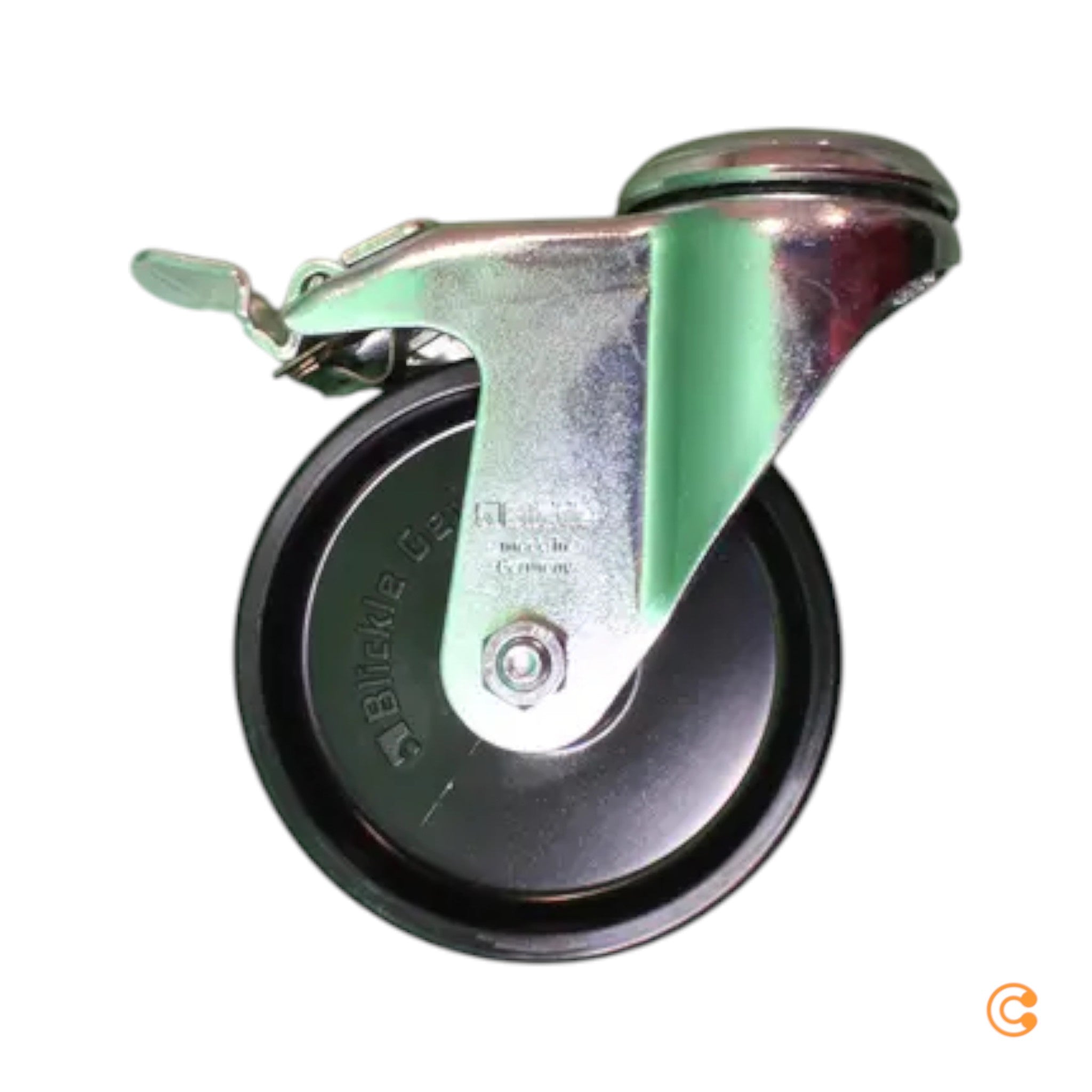 Blickle Lenkrolle LKRA-POA 100G-11-FI-E13 Rolle Ø 100 mm Feststeller max. 120 kg - 4047526336998