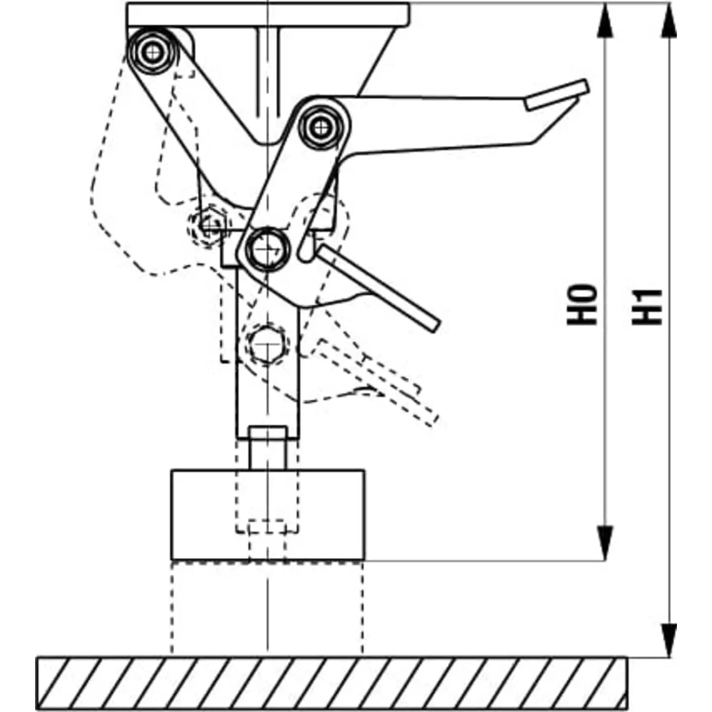 B-Ware Blickle Feststellfuß Stützfuß Transportgerät 1 St Arretierung Standfuß 920489 - 4047526349639