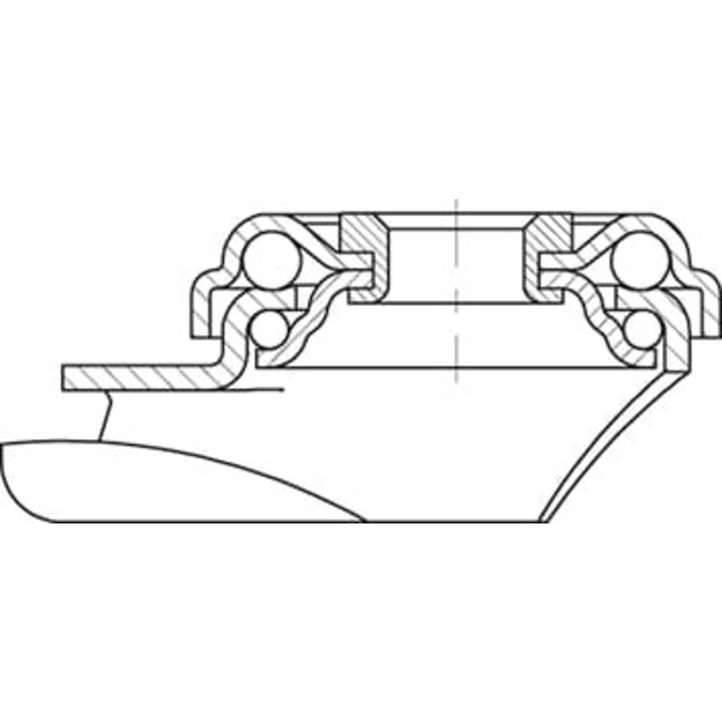 B-Ware Blickle Apparate Lenkrolle Transportrolle Schwerlastrad Polyurethan 2 Stück - 4047526362348