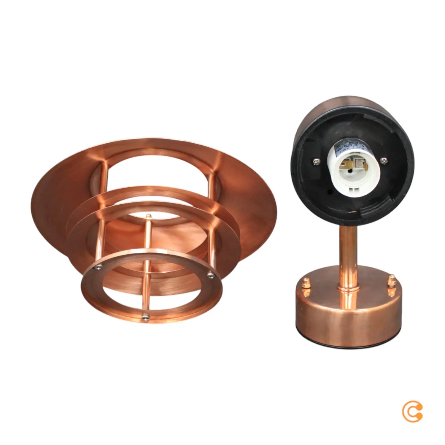 B-Ware Nordlux Außenwandleuchte Wandlampe Blokhus Kupfer Ip54 E27 Außenbeleuchtung - 5701581115040