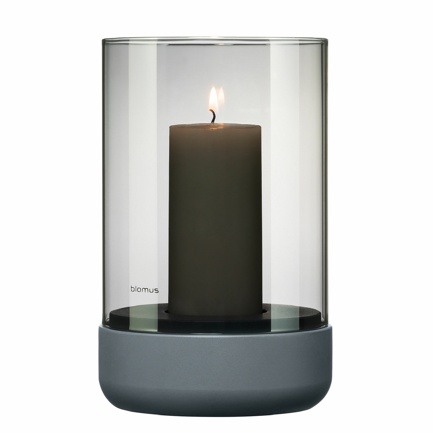 B-Ware Blomus Calma Windlicht Kerzenhalter Kerzenständer Deko Windlicht M Steel Gray - 4008832786914