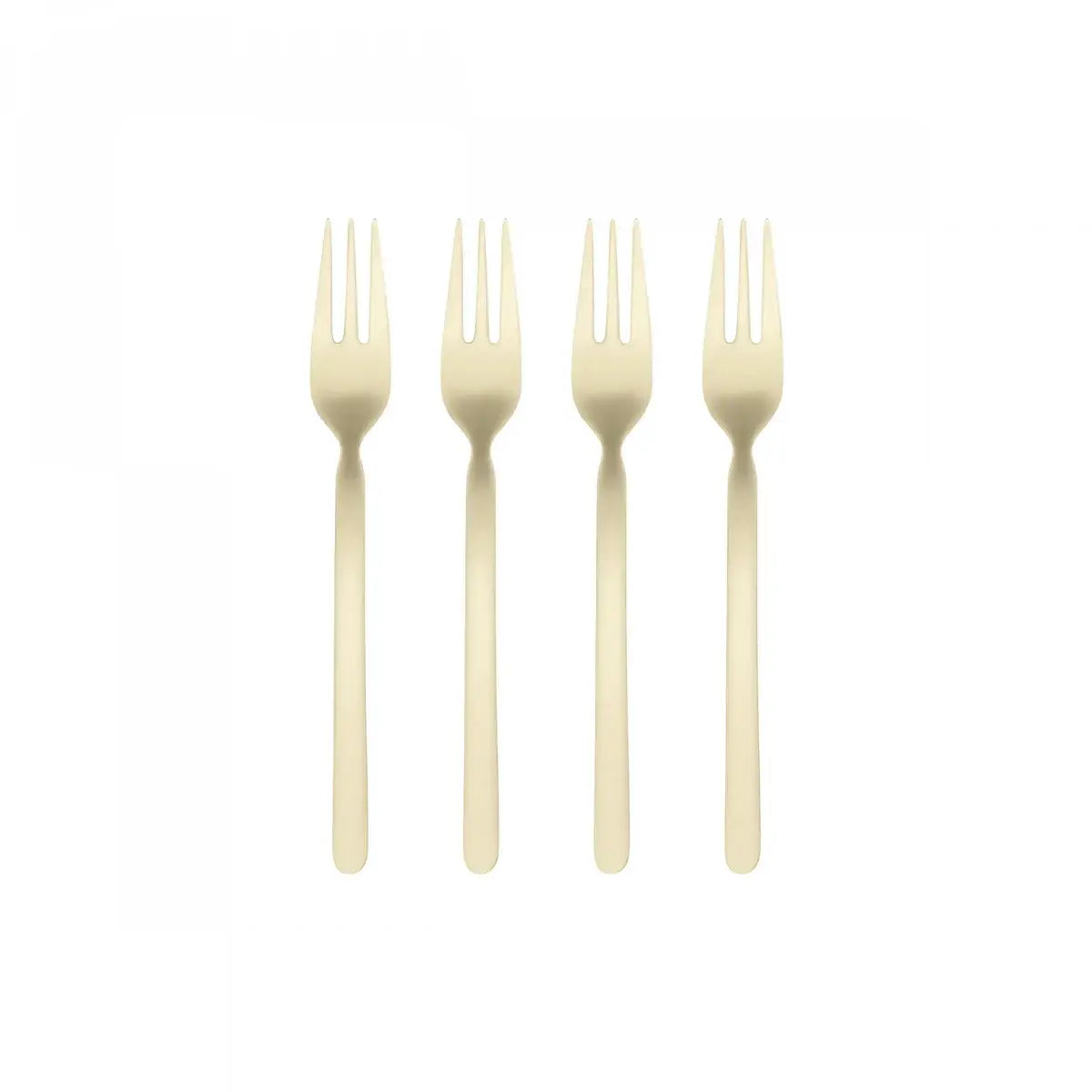B-Ware Blomus Kuchengabeln Dessertgabeln Besteck Gold 4er Set Stella Champagne - 4008832801693