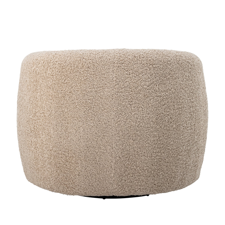 Bloomingville Loungesessel Sessel Wohnzimmer Beige Bocca Drehfunktion     B-Ware - 5711173332809