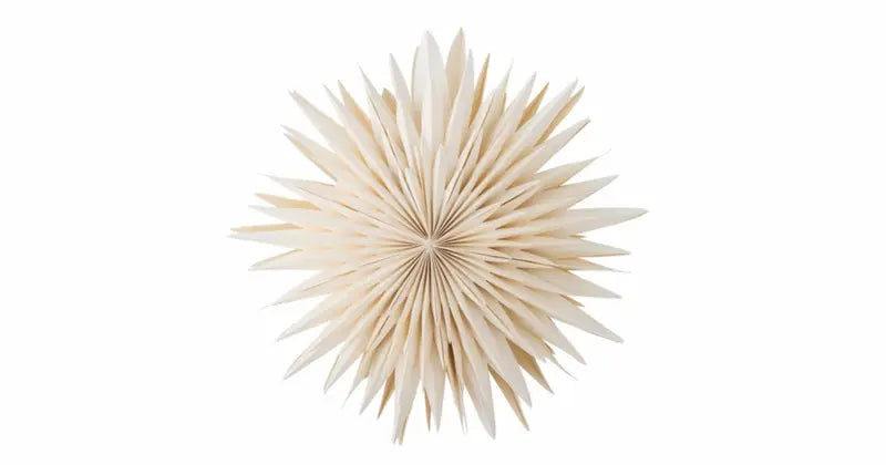 B-Ware Bloomingville Stern Fensterstern Weihnachtsstern Elijas Dekoration Weiß 50 Cm - 5711173346936